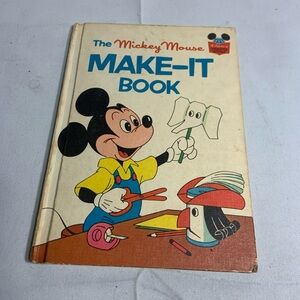 Disney Mickey Mouse Make-It Book — Blue, Yellow, Red, Black